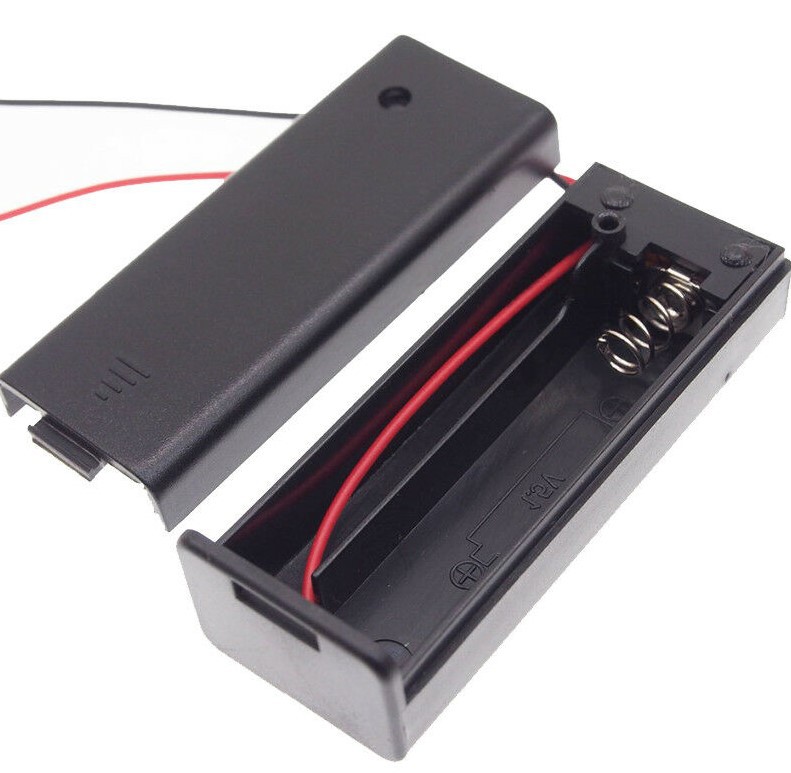 5号电池盒1节 5号1节带开关电池盒 厂家直销