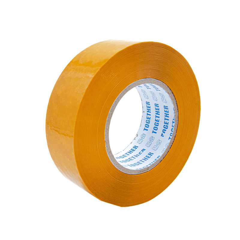 Thick Beige Sealing Tape Packaging Tape Opaque 6cm Wide Tape Express Large Roll Full Box Wholesale