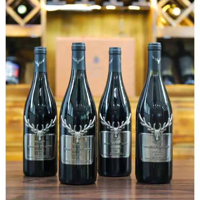 澳洲原瓶进口鹿王干红葡萄酒红酒 14.5° 四支礼盒装-阿里巴巴
