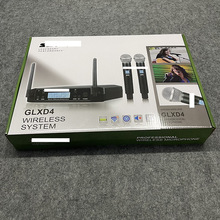 GLXD4 BETA58A 彩盒包装 一拖二 无线麦克风 无线话筒