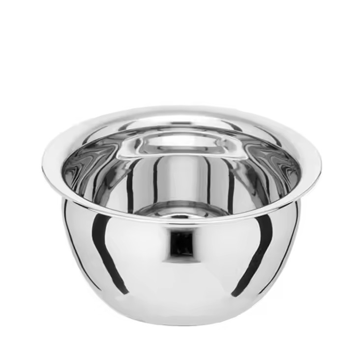 extra thick stainless steel oil basin with lid household seasoning basin kitchen soup plate commercial oil drum colander oil grid filter suit