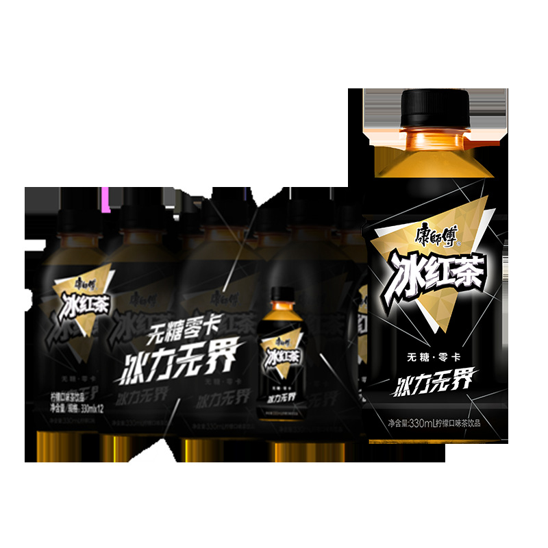 康师傅无糖冰红茶330ml*12瓶-阿里巴巴
