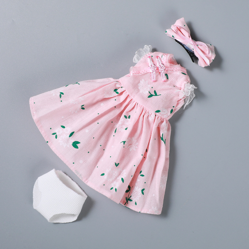 bjd6分娃衣30厘米依甜芭比娃娃衣服套装女孩公主娃娃裙子服饰现货