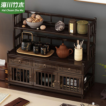 桌面博古架中式茶杯架古典茶具置物架茶壶架展示架紫砂壶摆放架子