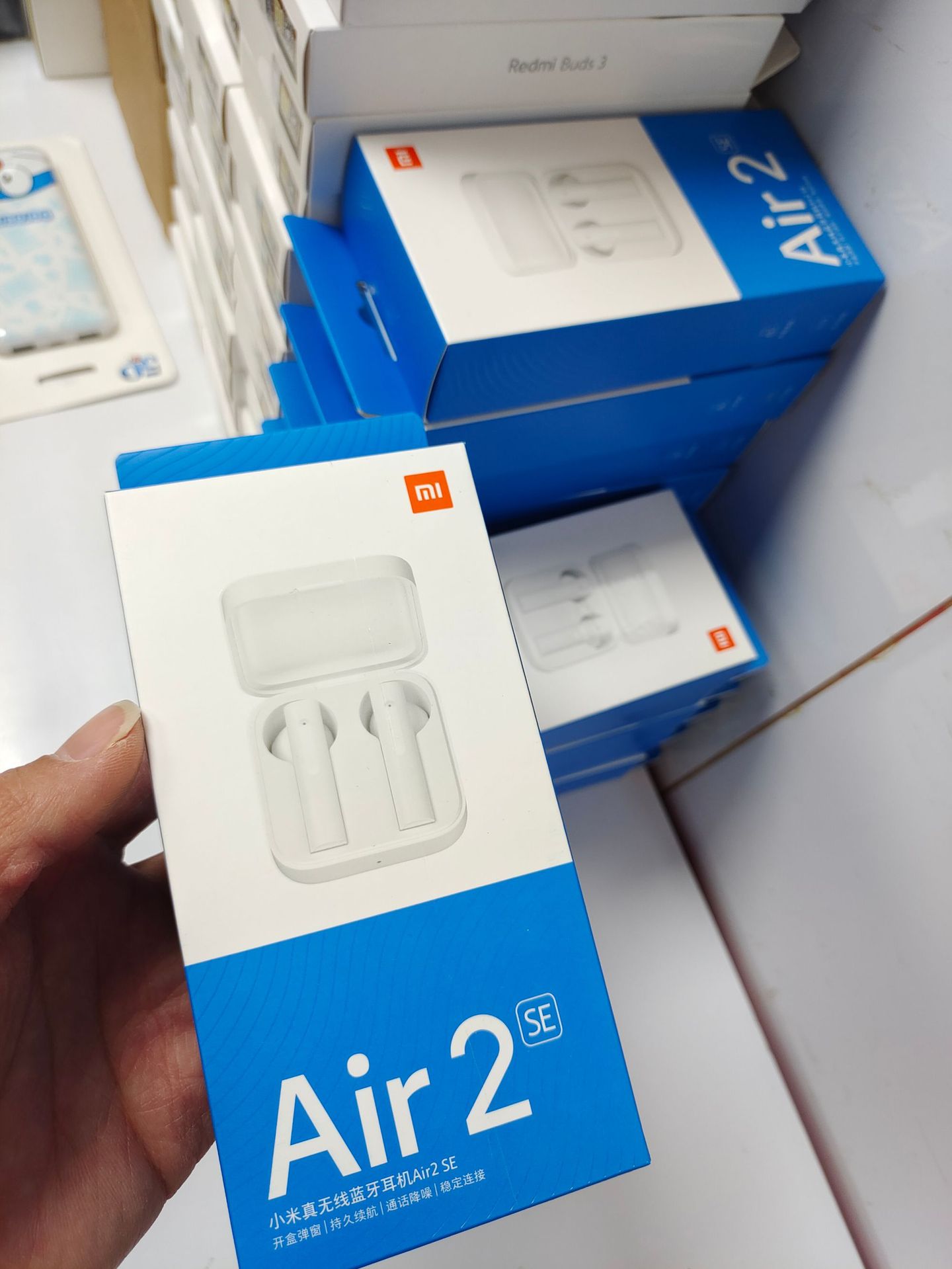 适用 小米 air2 se air3se 蓝牙耳机 手机通用 内置小爱同学-阿里巴巴