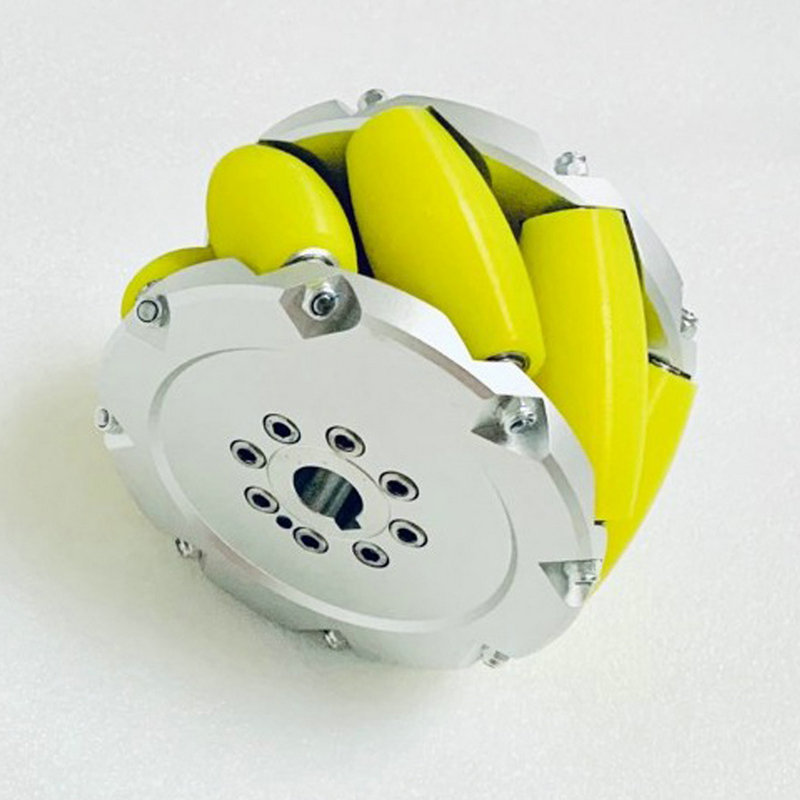 商场可移动机器人麦克纳姆轮agv轮 万向轮60mm80mm97mm麦克纳姆轮