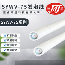 物理发泡同轴电缆SYWV75-5(5C FB)有线电视线高传输抗干扰良好