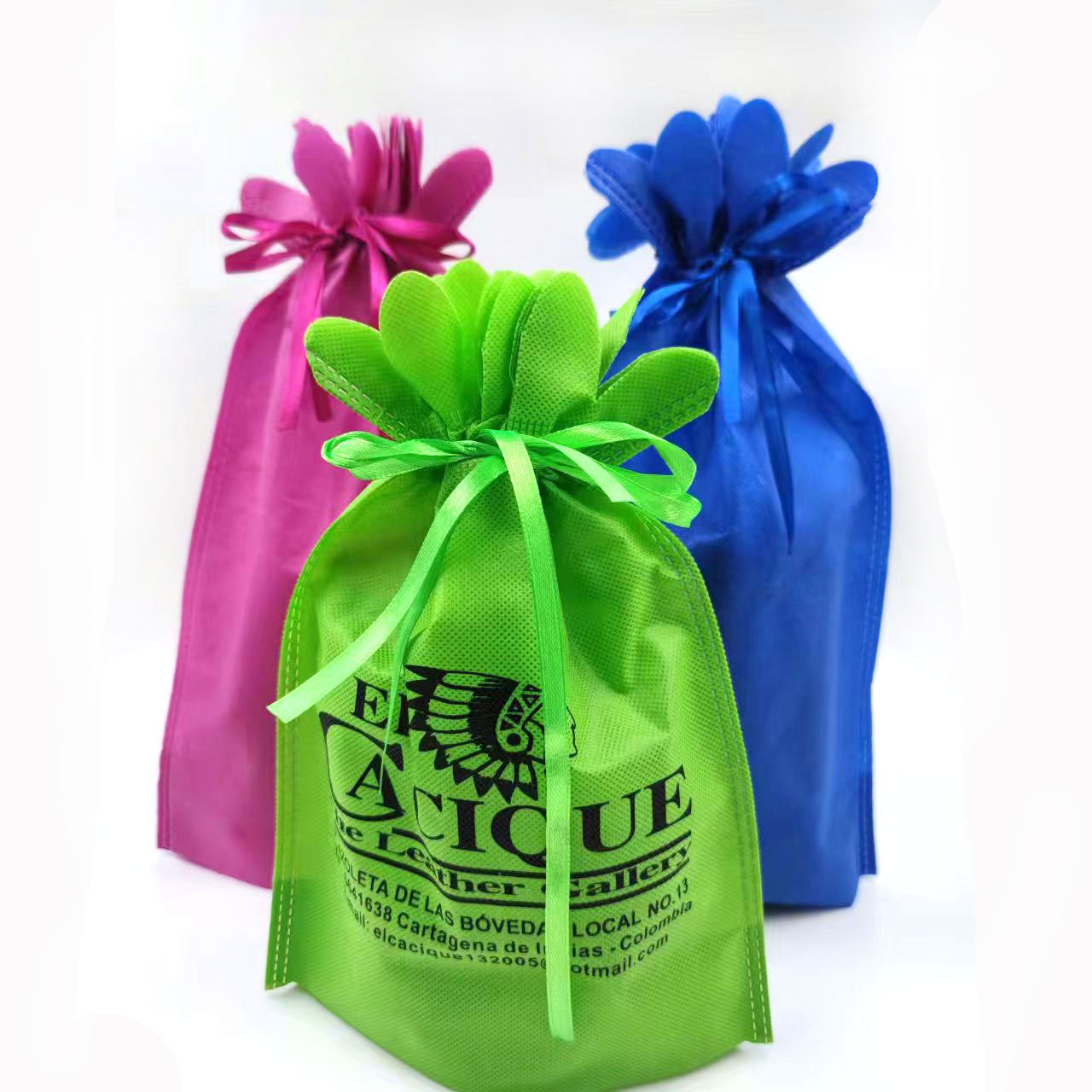 Non-Woven Drawstring Pouch Printable Logo Promotional Gifts Storage Bag Factory Direct Sales Non-Spot