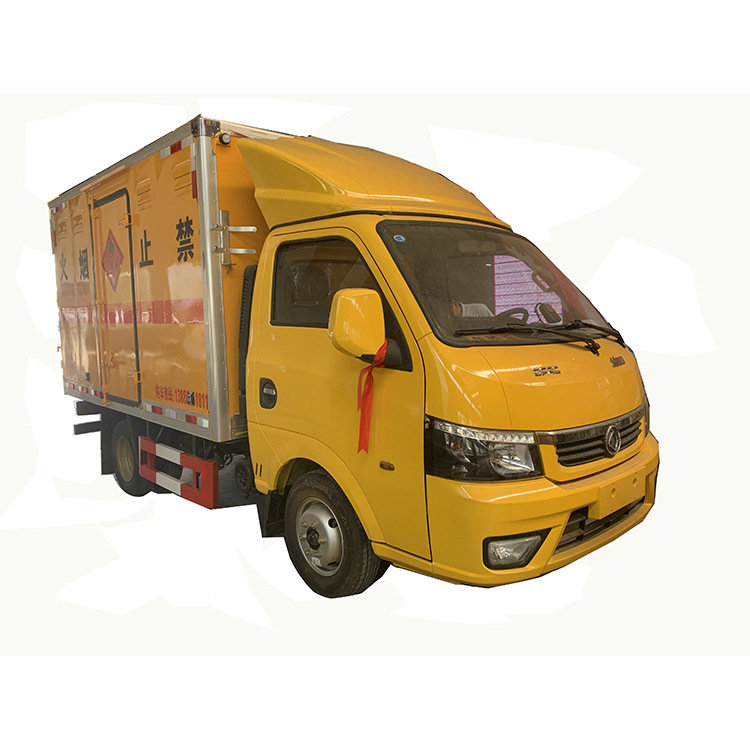 东风3米液化钢瓶车 小型蓝牌能拉80瓶煤气罐厢式货车 新规双预警