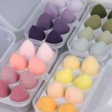美妆蛋8个鸡蛋盒装不吃粉巨软海绵粉扑化妆蛋切面球干湿两用4个装