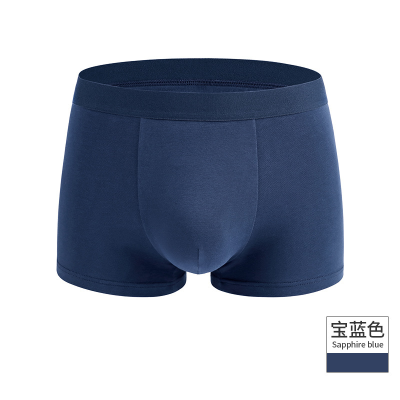 Men's Underwear Pure Cotton All Cotton Xinjiang Cotton 50 Long-Staple Cotton Youth Boys Boxers Boxer Briefs Men's