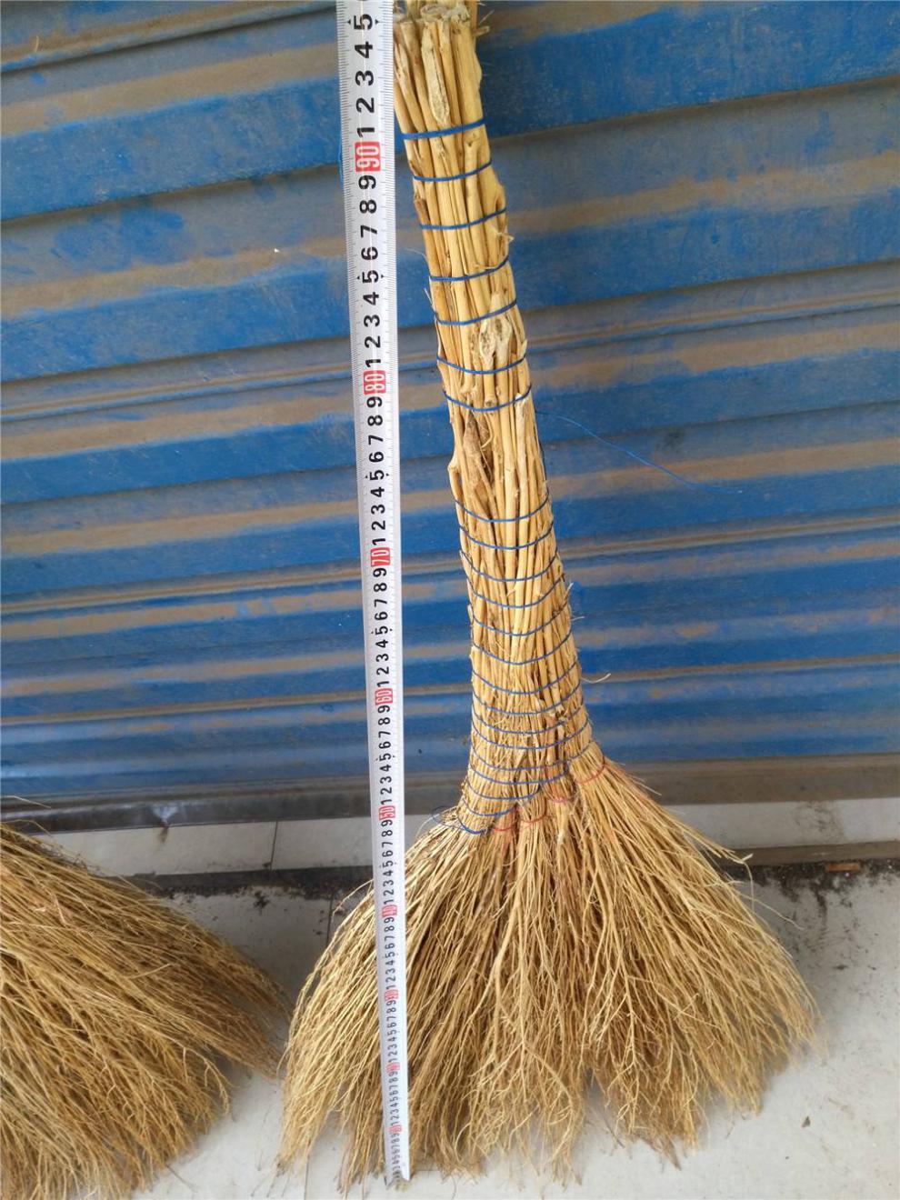 批发铁扫把扫把扫帚高粱树枝大铁扫帚工地笤帚庭院扫帚竹柄扫帚