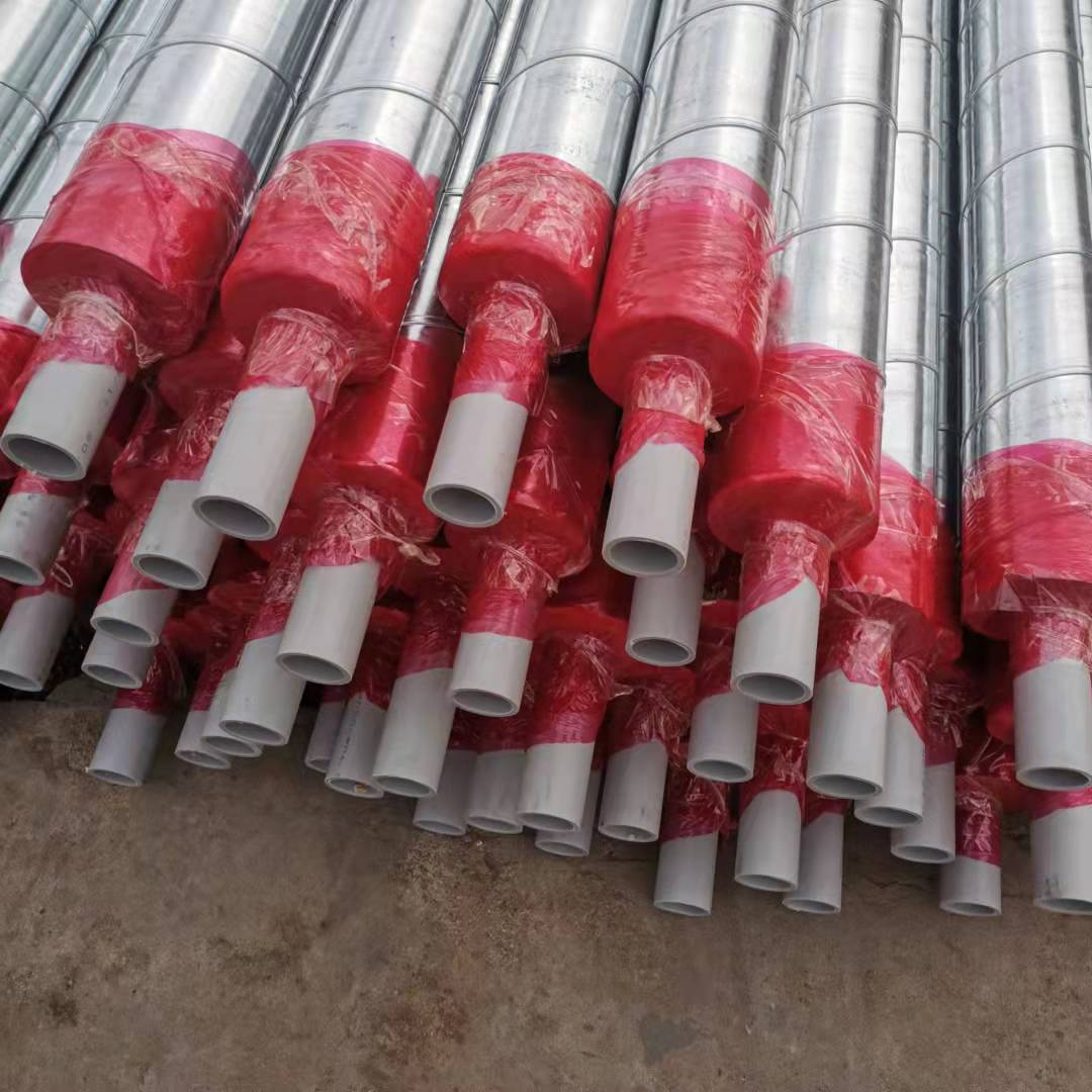 pert-ii高温水管预制直埋热力温泉保温管 pert-ii聚氨酯保温管