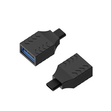 type-c转接头全塑胶防刮花测试头USB3.0/3.1高清接口公对母转换头