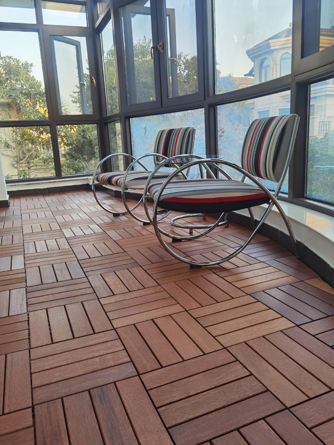 印尼菠萝格户外地板庭院户外地板阳台户外地板