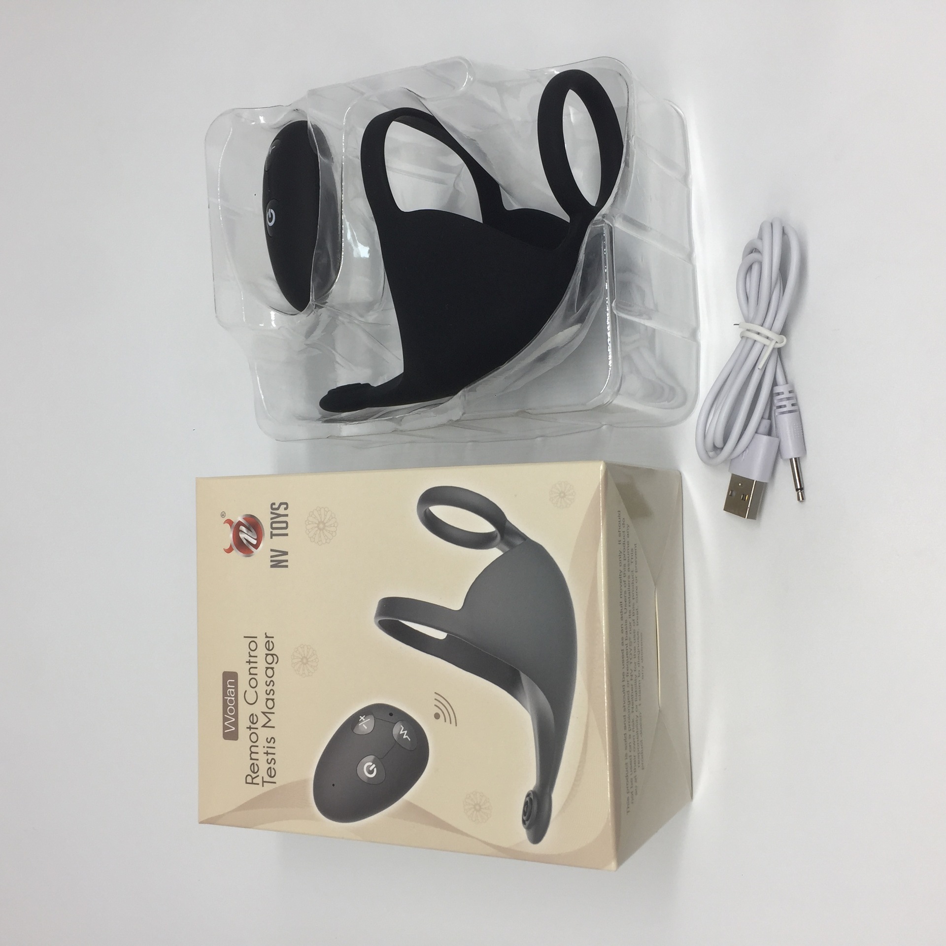 安芮nvtoys遥控包蛋锁精环男用情趣自慰器震动按摩后庭夫妻性房事