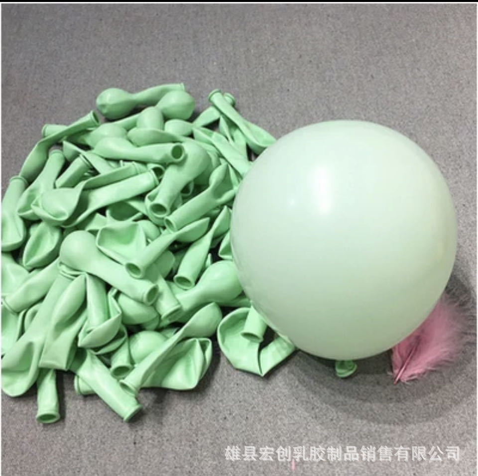 Wholesale 2.2G Macaron Color Series 100 Balloons Children's Party Decorations Scene Layout Birthday Decoration