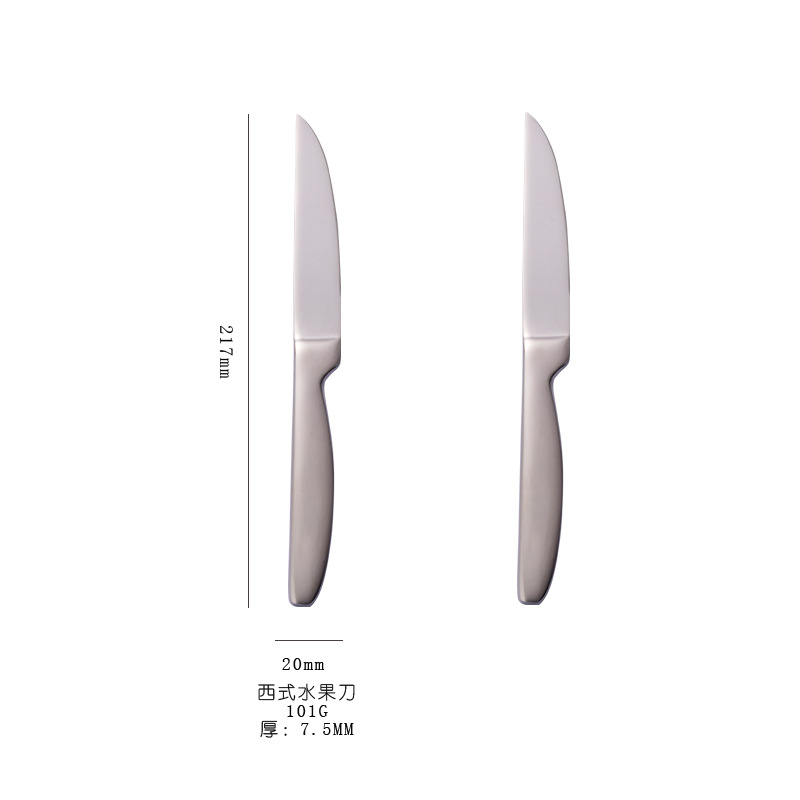 Sghi Fruit Knife Kitchen Replaceable Blade Knife Supermarket Supply Integrated All-Steel Cut Fruit Knife Western Style SST Fruit Knife Fruit Knife