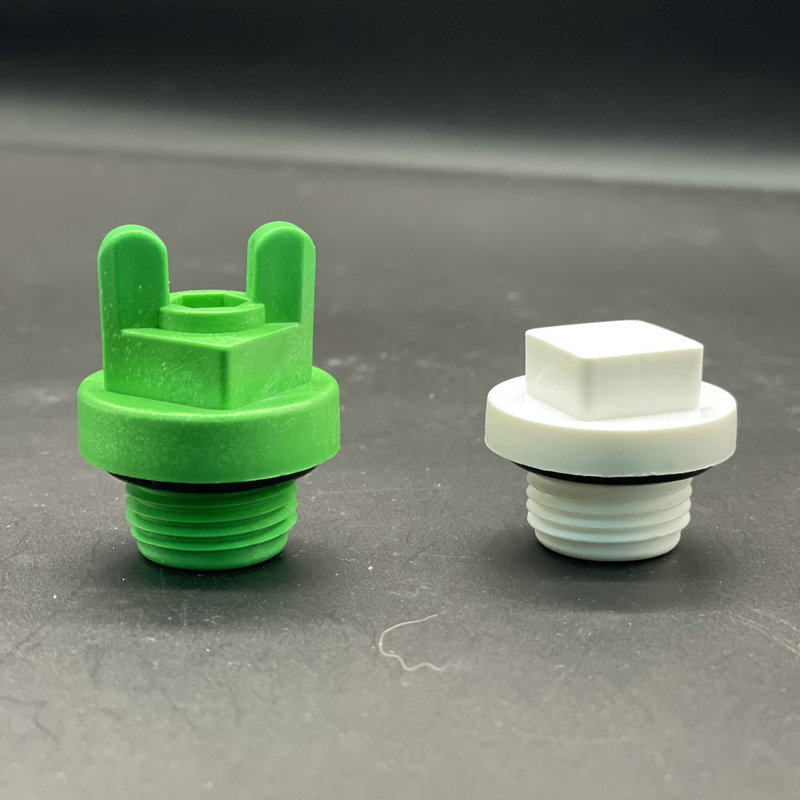 ppr丝堵4分管堵堵帽带皮圈外丝堵头手拧带脚丝堵蝶柄丝堵定制