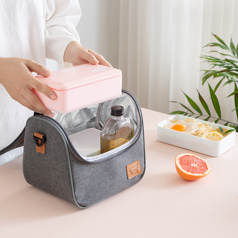 New Portable Thermal Bag Cationic Waterproof Thermal Lunch Box Bag Thickened Aluminum Foil Lunch Lunch Lunch Bag Wholesale