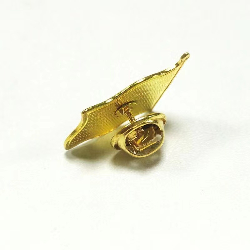 跨境巴勒斯坦国旗胸针金属徽章2*3厘米滴胶立体蝴蝶扣旗帜徽章