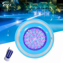 LED泳池灯水下灯水池景观灯水底灯9W12W池底壁灯水景灯明装水射灯