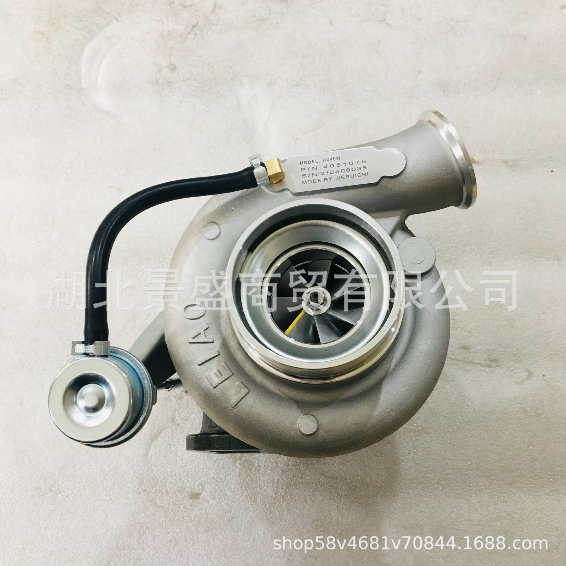 适用东风天龙电喷375马力hx40w原装涡轮增压器4048335 4051076