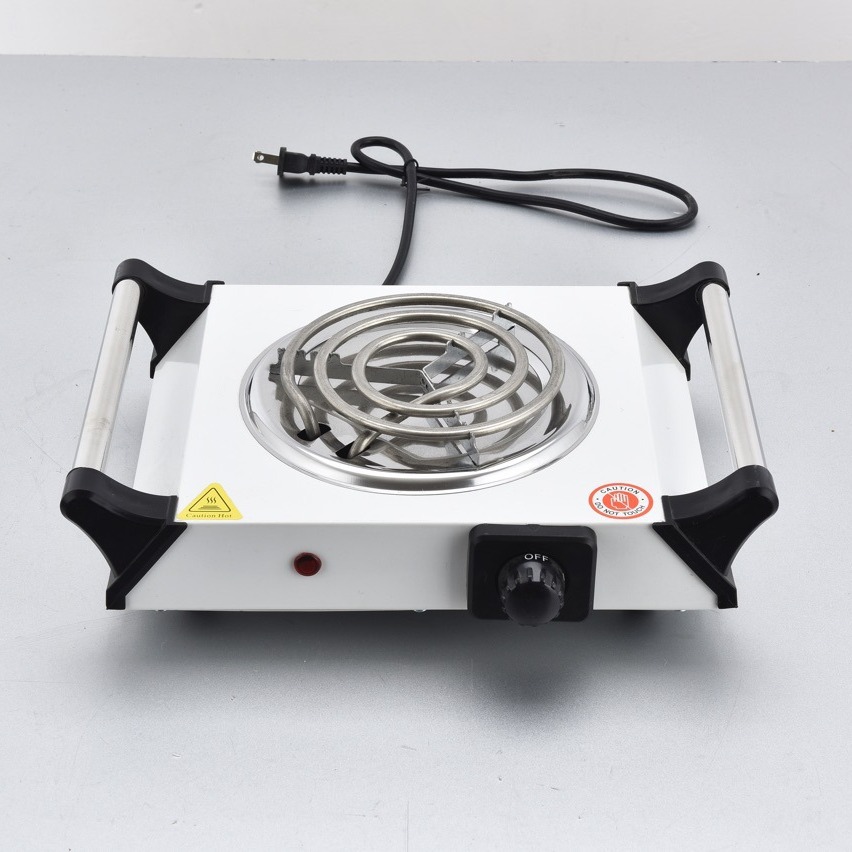 Factory 1000W Direct Sales Multifunctional Wire Coils Electrothermal Furnace Kitchen Appliances with Handle Single Burner Stove Double Burner Can Be Fixed Board