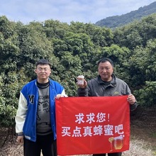 百花蜂蜜纯正天然野生农家自产正宗无添加土蜂蜜500g天然农家自产