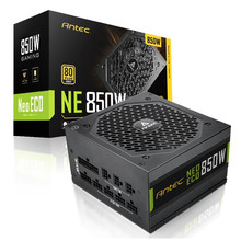 安钛克NE850金牌电源额定850W全模台式电脑主机静音电源