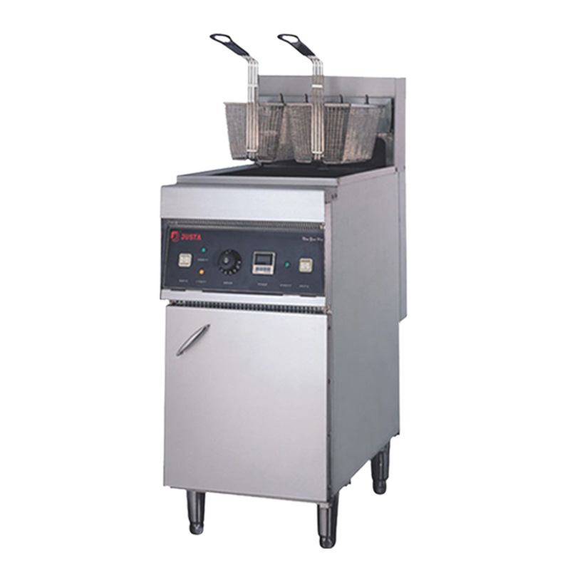 佳斯特立式电炸炉商用容量大功率380v肯德基油锅炸鸡翅汉堡店专用