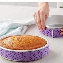 新品烘焙蛋糕模烤盘保护绑带布条 防变形烘焙蛋糕工具OPP装