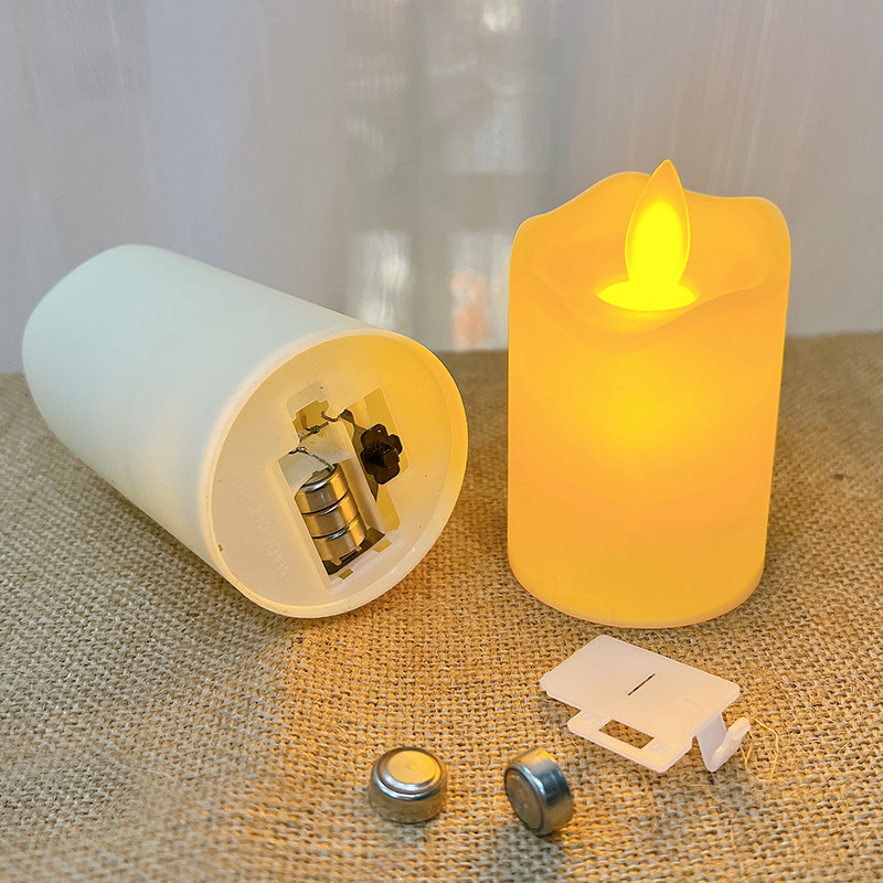 LED Electronic Candle Swing Lamp Wick Paraffin Lamp