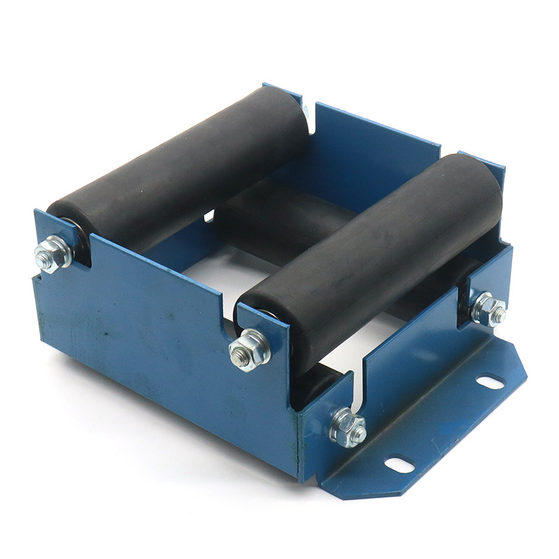 电梯补偿链导向装置防晃导向轮橡胶轮50*177适用天奥江南快速配件