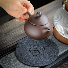 茶壶垫子毛毡杯垫吸水功夫茶具配件茶道布垫茶杯垫托垫片茶垫布
