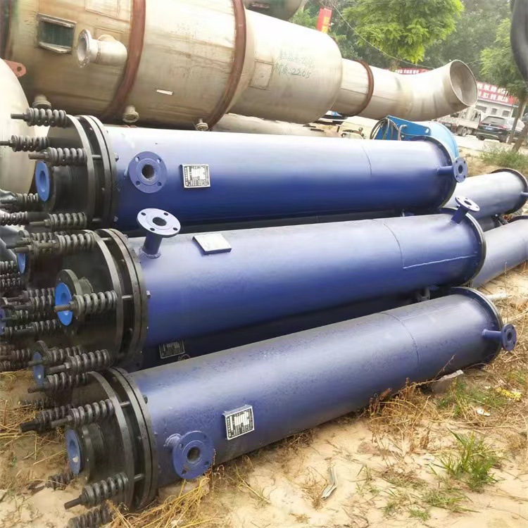 二手管壳式石墨冷凝器 应用领域广泛化工设备 多功能换热器