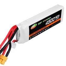 14年ZOP航模4500mah2S3S4S11.1V75C聚合物RC车模船模高倍率锂电池