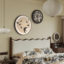美式中古风客厅装饰画复古艺术沙发背景墙挂画高级感卧室床头挂画