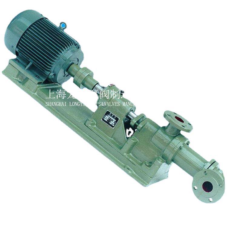 上海I-1B3寸F不锈钢螺杆泵-7.5KW-上海龙亚泵阀制造公司-出品