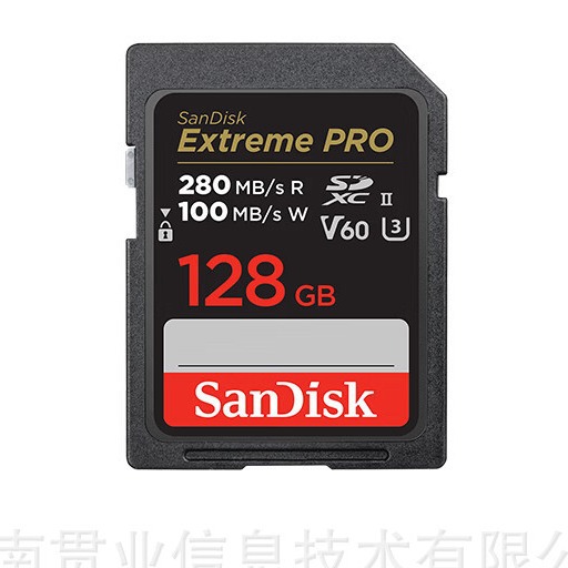 闪迪(sandisk)128gb sd存储卡适用数码相机内存卡280mb/s sd卡