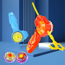 星年手柄陀螺对战秃螺儿童玩具男孩对战游戏767-663开窗盒