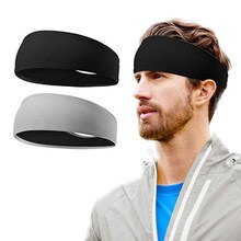 man woman gym sport workout headband hair band head sweat1