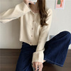 2022 Autumn and winter Retro T-shirts solar system Easy Lazy Versatile sweater coat have cash less than that is registered in the accounts Cardigan jacket wholesale