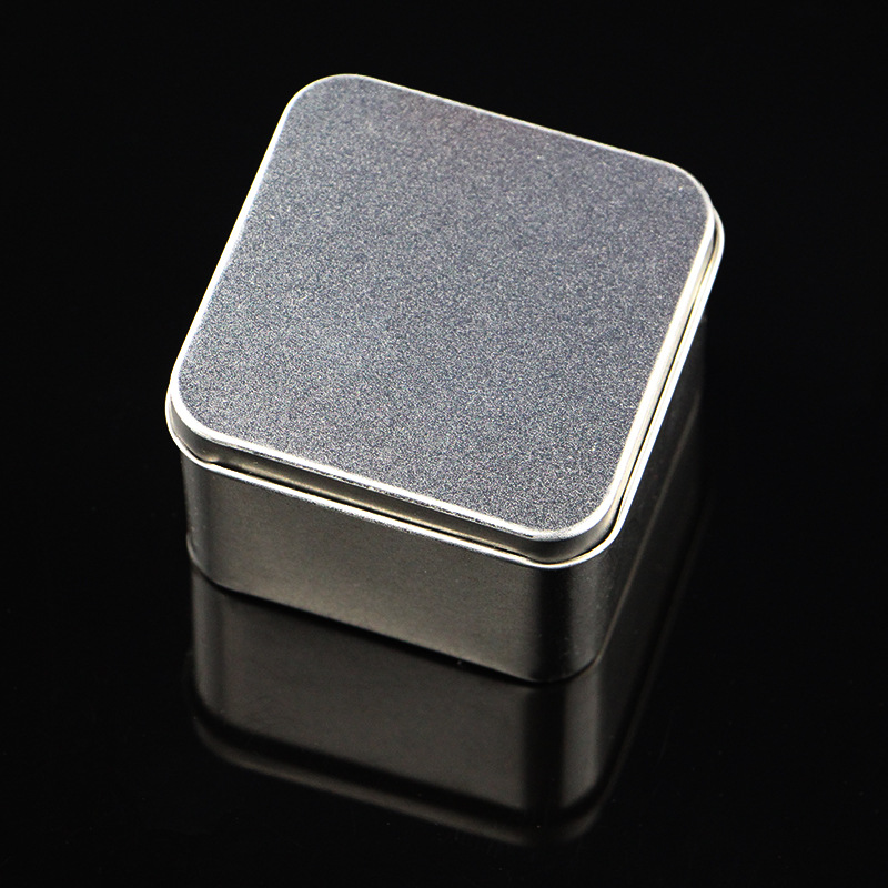 磨砂马口铁喜糖盒定制长方形多功能收纳包装糖盒子随身带小铁盒子
