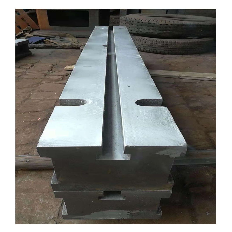 供应铸铁地轨地梁1000-6000灰铁250t型槽地轨地槽铁地平台厂家
