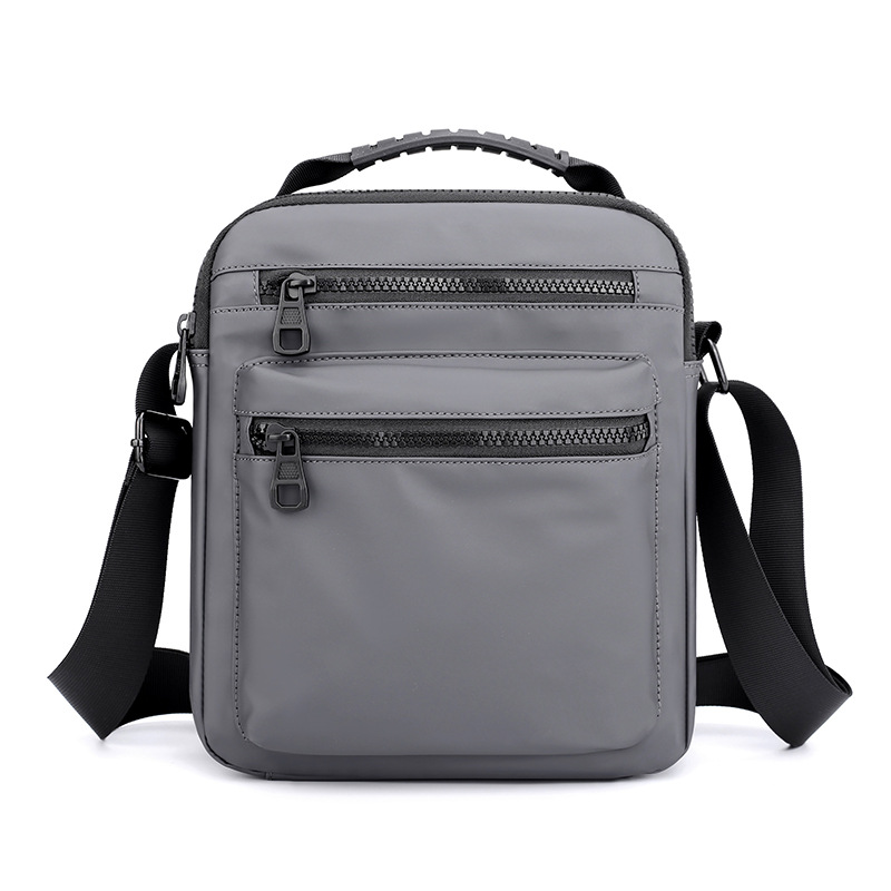 New Cross-Border Shoulder Bag Men's Outdoor Oxford Cloth Schoolbag DZ Computer Bag Large Capacity Business Travel Bag