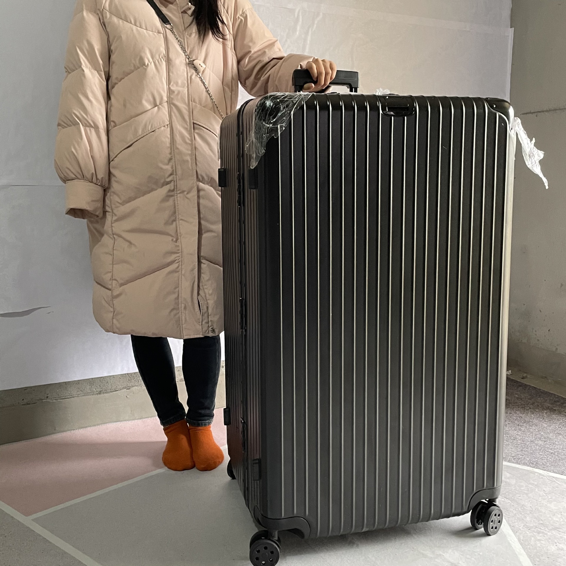 超大100寸旅行箱大容量铝框90拉杆箱大号行李箱结实耐用静音箱包