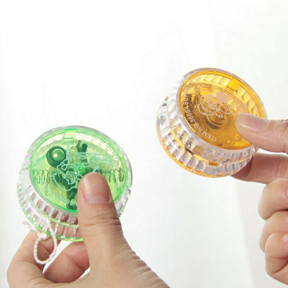 发光经典悠悠球炫光溜溜球儿童怀旧男女孩小学生发光玩具生日礼物