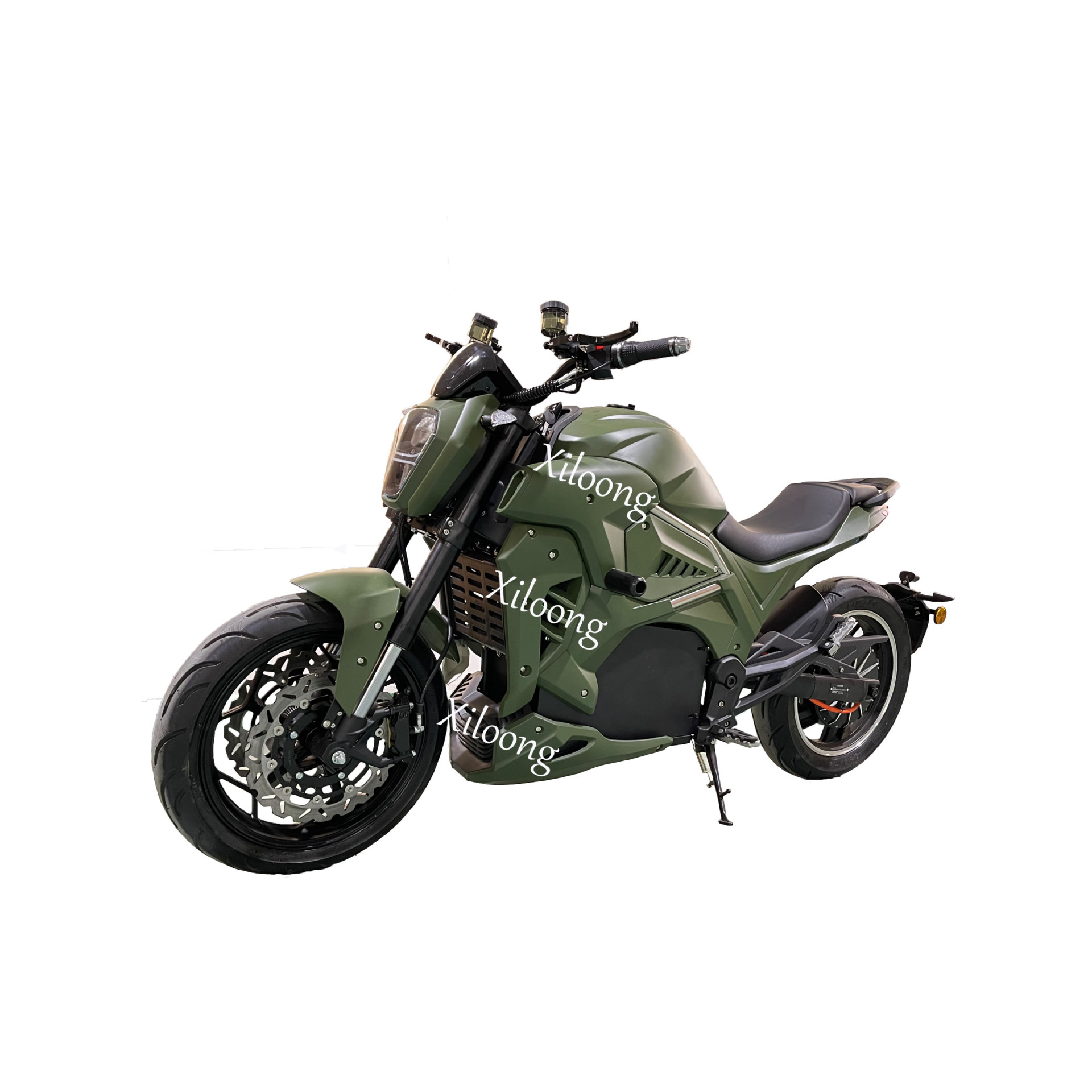 外贸出口eec证书大魔鬼电动车大功率高速电动摩托车72v锂电池