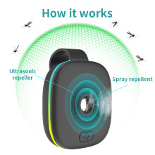 驱蚊器超声波喷雾驱虫器电子变频智能超音波驱鼠器 USB户外便携式